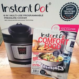 Instant Pot LUX80 8 Qt 6-in-1 Multi-Use Programmable Pressure Cooker